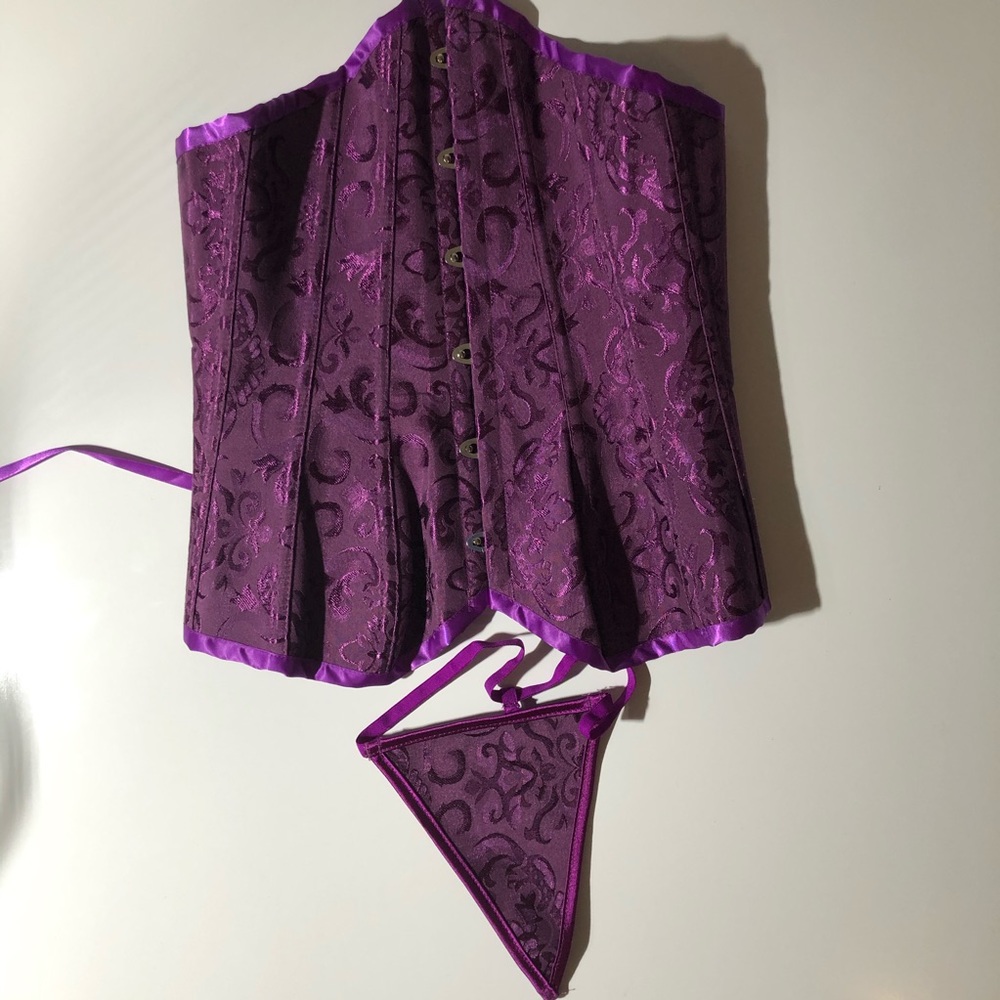 Purple Bustier